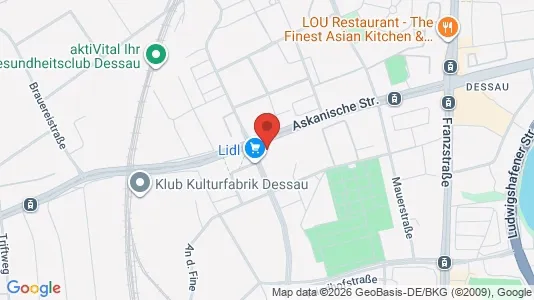 Apartments for rent in Dessau-Roßlau - Photo from Google Street View