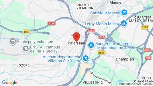 Houses for rent in Palaiseau - Photo from Google Street View
