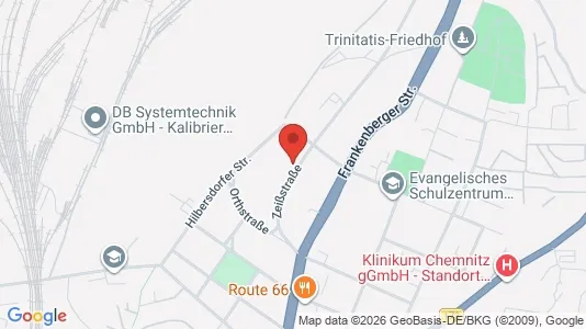 Apartments for rent in Chemnitz - Photo from Google Street View