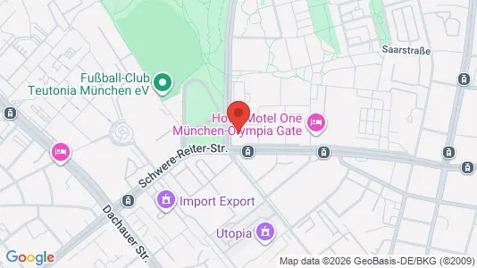 Apartments for rent in Munich Schwabing-West - Photo from Google Street View