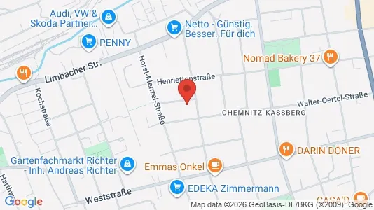 Apartments for rent in Chemnitz - Photo from Google Street View