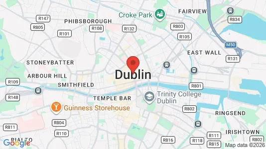 Houses for rent i Dublin 4 - kort over placeringen