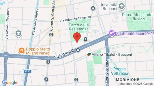 Apartments for rent i Milano Zona 5 - Vigentino, Chiaravalle, Gratosoglio - kort over placeringen
