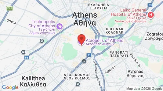 Houses for rent in Athens Akropoli - Photo from Google Street View
