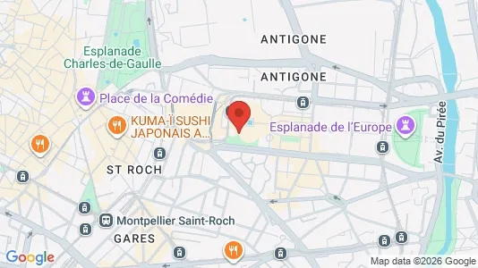 Apartments for rent in Montpellier - Photo from Google Street View