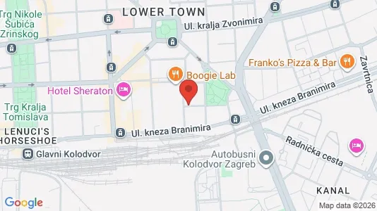 Apartments for rent i Sljeme (Medvednica-Tomislavac) - kort over placeringen