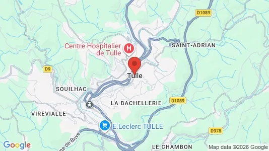 Houses for rent in Tulle - Photo from Google Street View