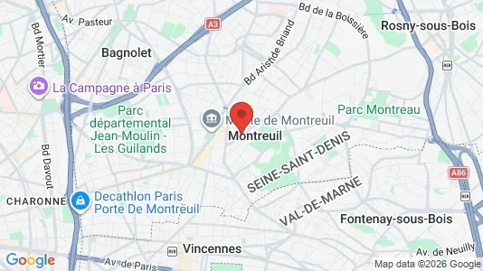 Apartments for rent in Montreuil - Photo from Google Street View