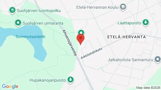 Apartments for rent i Tampere Kaakkoinen - kort over placeringen