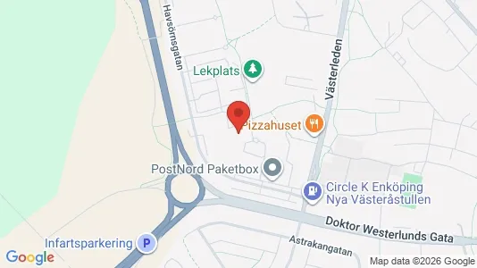 Apartments for rent i Enköping - kort over placeringen