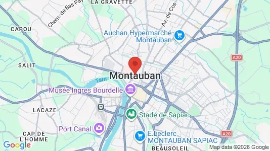 Apartments for rent in Montauban - Photo from Google Street View