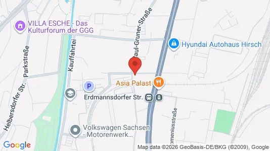 Apartments for rent in Chemnitz - Photo from Google Street View
