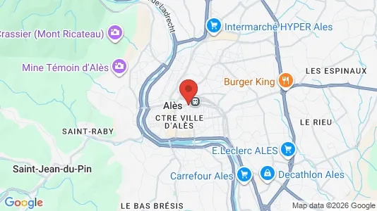 Apartments for rent in Alès - Photo from Google Street View