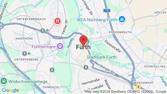 Apartments for rent in Fürth - Photo from Google Street View