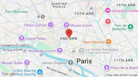 Apartments for rent in Paris 2ème arrondissement - Bourse - Photo from Google Street View