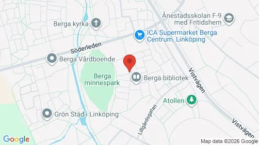 Apartments for rent i Linköping - kort over placeringen