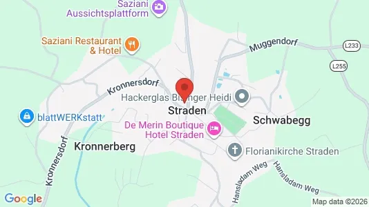 Apartments for rent i Gnas - kort over placeringen