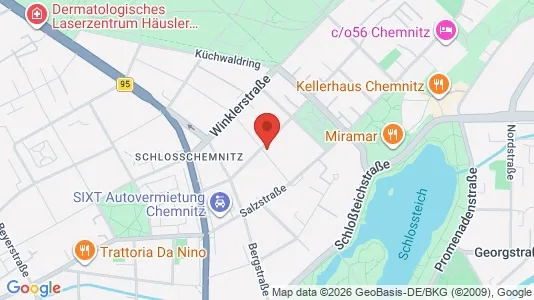 Apartments for rent in Chemnitz - Photo from Google Street View