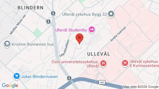 Apartments for rent i Oslo St. Hanshaugen - kort over placeringen