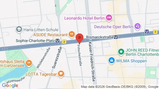 Rooms for rent in Berlin Charlottenburg-Wilmersdorf - Photo from Google Street View
