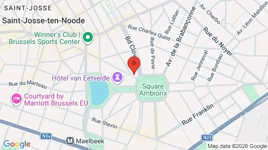 Apartments for rent i Stad Brussel - kort over placeringen