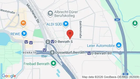 Apartments for rent in Dusseldorf - Photo from Google Street View