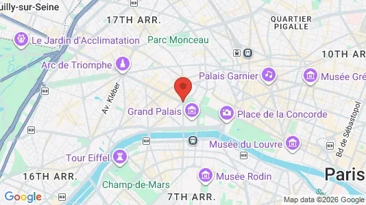 Apartments for rent in Paris 8ème arrondissement - Photo from Google Street View