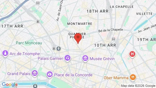 Apartments for rent in Paris 9ème arrondissement - Photo from Google Street View