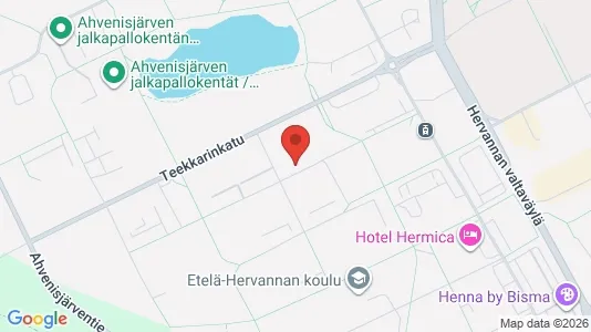 Apartments for rent i Tampere Kaakkoinen - kort over placeringen