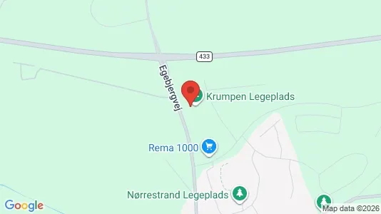 Apartments for rent i Horsens - kort over placeringen