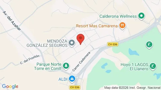 Apartments for rent i Bétera - kort over placeringen