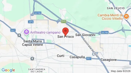 Apartments for rent i San Prisco - kort over placeringen