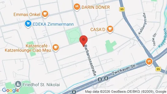 Apartments for rent in Chemnitz - Photo from Google Street View