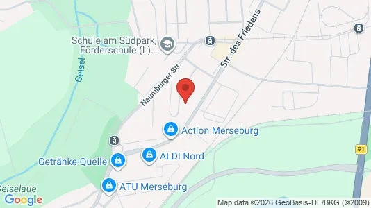 Apartments for rent i Saalekreis - kort over placeringen