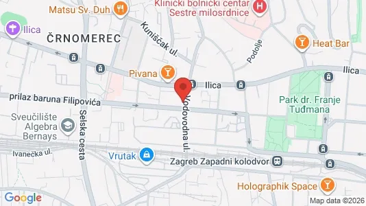 Apartments for rent i Sljeme (Medvednica-Tomislavac) - kort over placeringen