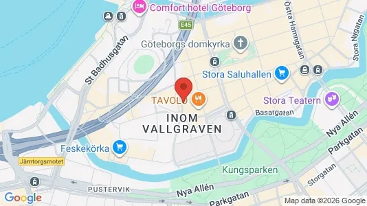 Apartments for rent i Gothenburg City Centre - kort over placeringen