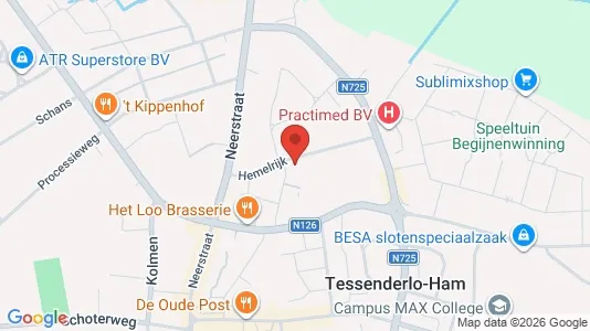 Apartments for rent i Tessenderlo - kort over placeringen