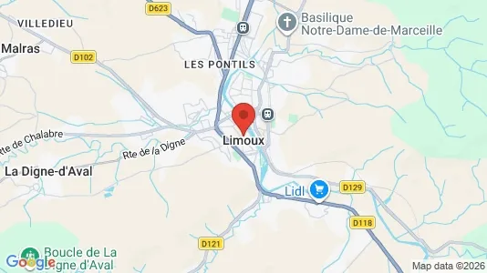 Apartments for rent in Limoux - Photo from Google Street View