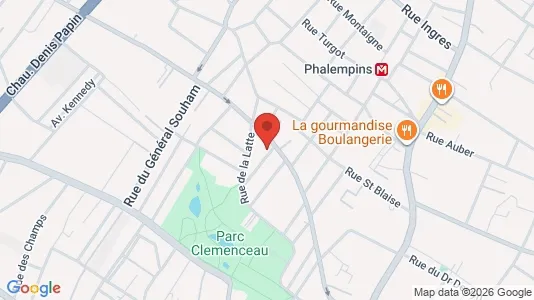 Apartments for rent i Lille - kort over placeringen