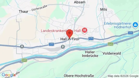 Apartments for rent in Hall in Tirol - Photo from Google Street View