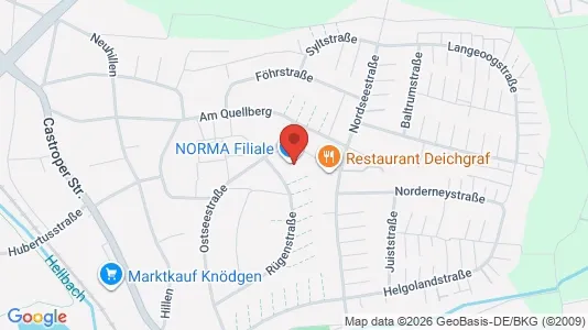Apartments for rent i Recklinghausen - kort over placeringen