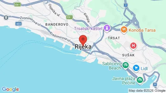 Apartments for rent in Rijeka - Photo from Google Street View