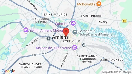 Apartments for rent in Amiens - Photo from Google Street View