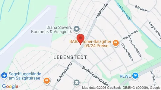 Apartments for rent i Salzgitter - kort over placeringen