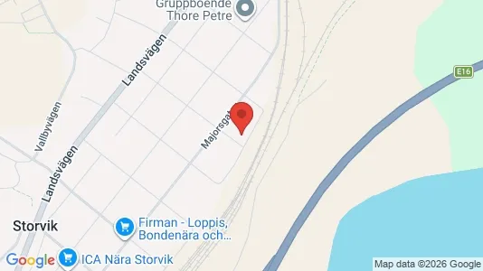 Apartments for rent i Sandviken - kort over placeringen