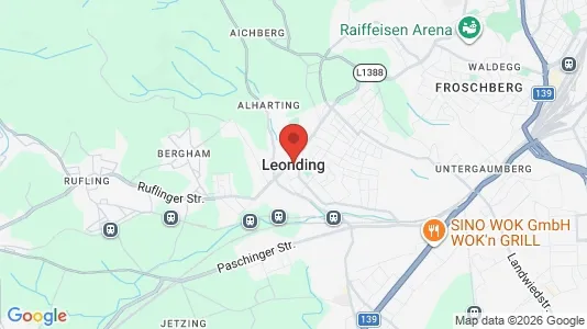 Apartments for rent in Leonding - Photo from Google Street View
