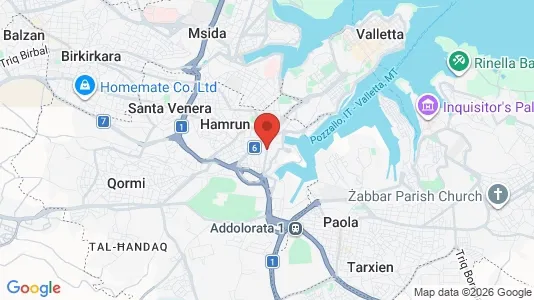 Apartments for rent i Il-Marsa - kort over placeringen