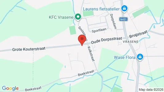 Apartments for rent i Beveren - kort over placeringen