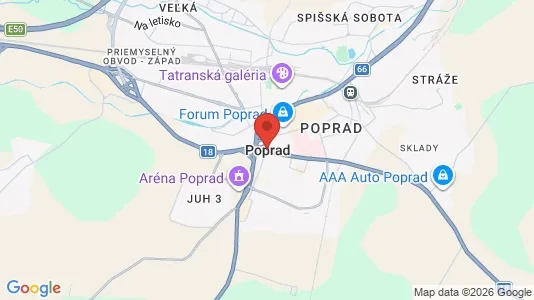 Apartments for rent in Poprad - Photo from Google Street View