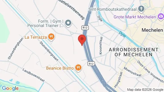 Apartments for rent i Mechelen - kort over placeringen